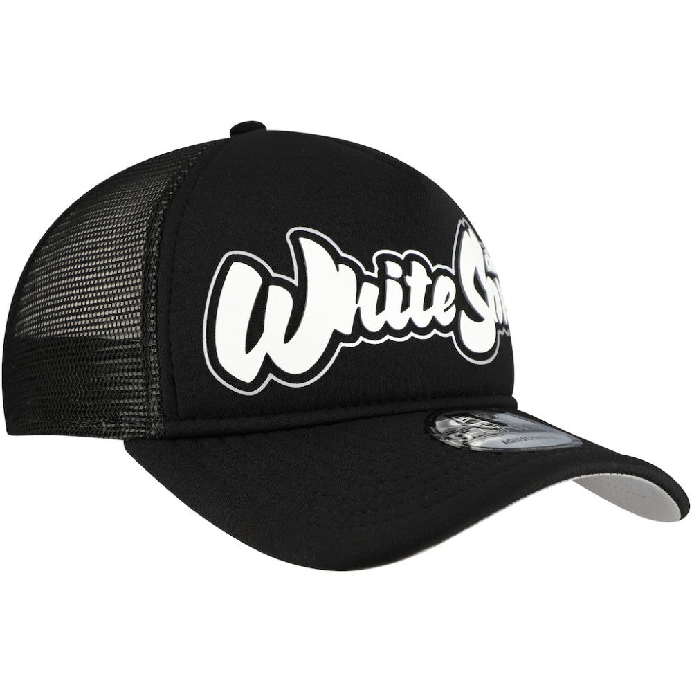 Chicago White Sox New Era Retro Bold A-Frame Trucker 9FORTY Adjustable Hat for sale