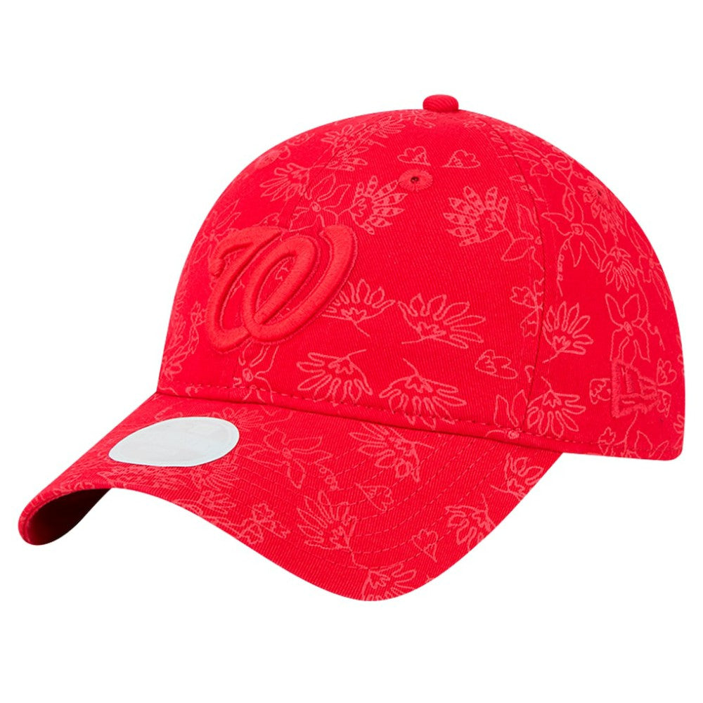 Washington Nationals New Era Women's Tonal Floral 9TWENTY Adjustable Hat Online