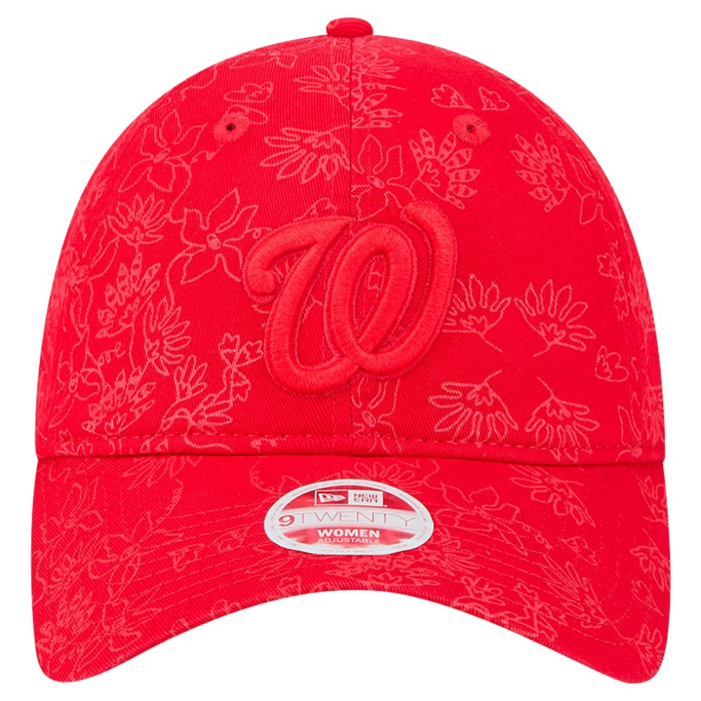 Washington Nationals New Era Women's Tonal Floral 9TWENTY Adjustable Hat Online