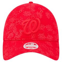 Washington Nationals New Era Women's Tonal Floral 9TWENTY Adjustable Hat Online