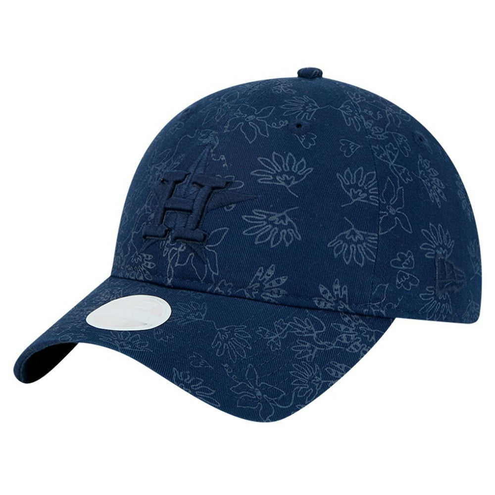 Houston Astros New Era Women's Tonal Floral 9TWENTY Adjustable Hat Sale