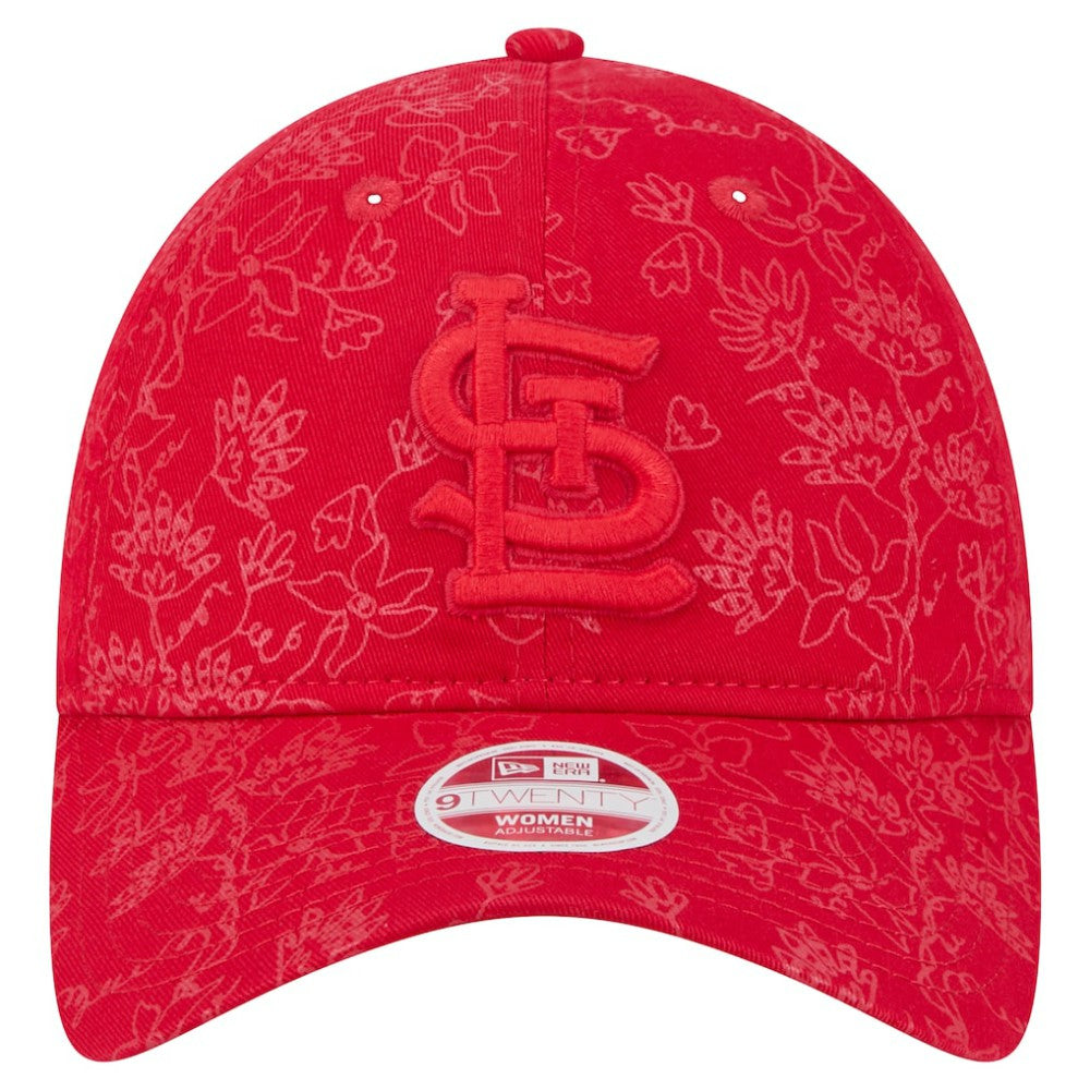 St. Louis Cardinals New Era Women's Tonal Floral 9TWENTY Adjustable Hat Near Me