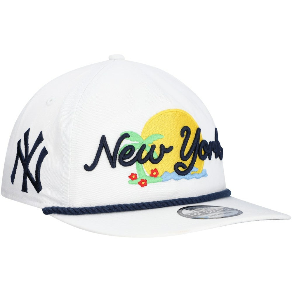 New York Yankees New Era Paradise Golfer Adjustable Hat Outlet