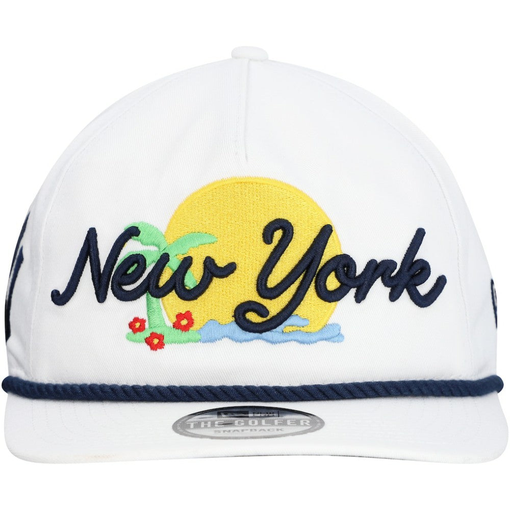 New York Yankees New Era Paradise Golfer Adjustable Hat Outlet