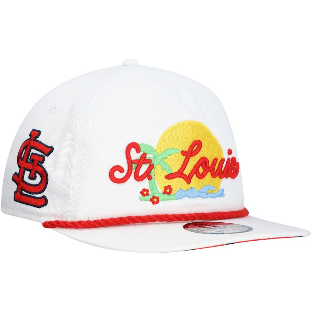 St. Louis Cardinals New Era Paradise Golfer Adjustable Hat Sale