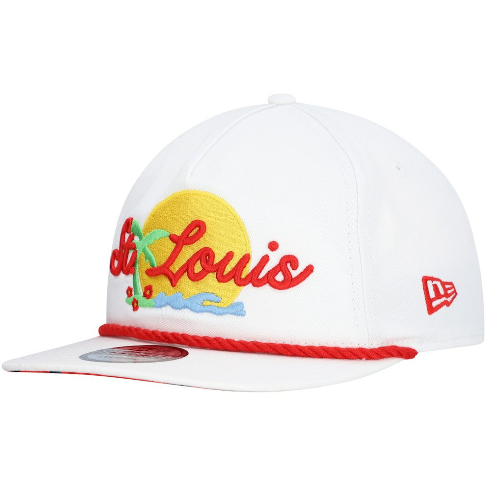 St. Louis Cardinals New Era Paradise Golfer Adjustable Hat Sale