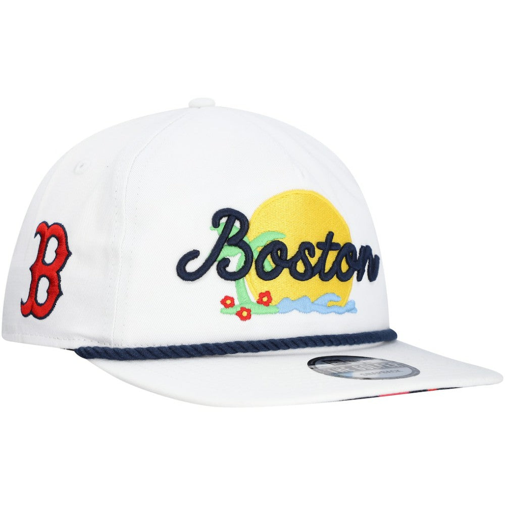 Boston Red Sox New Era Paradise Golfer Adjustable Hat Sale