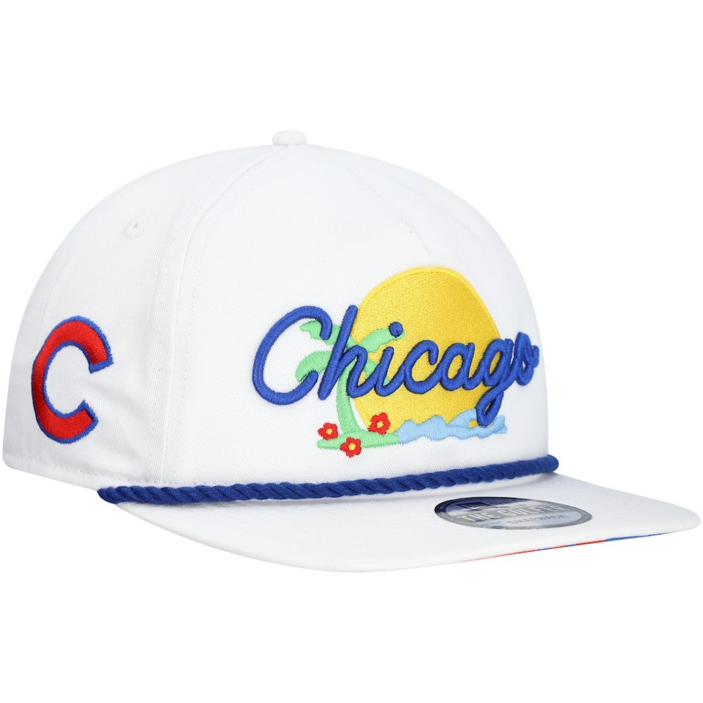 Chicago Cubs New Era Paradise Golfer Adjustable Hat Discount