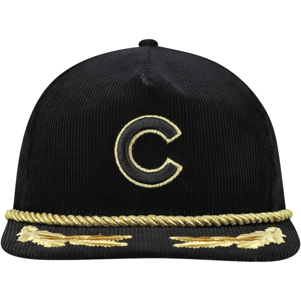 Chicago Cubs New Era Corduroy Filigree Golfer Adjustable Hat Near Me