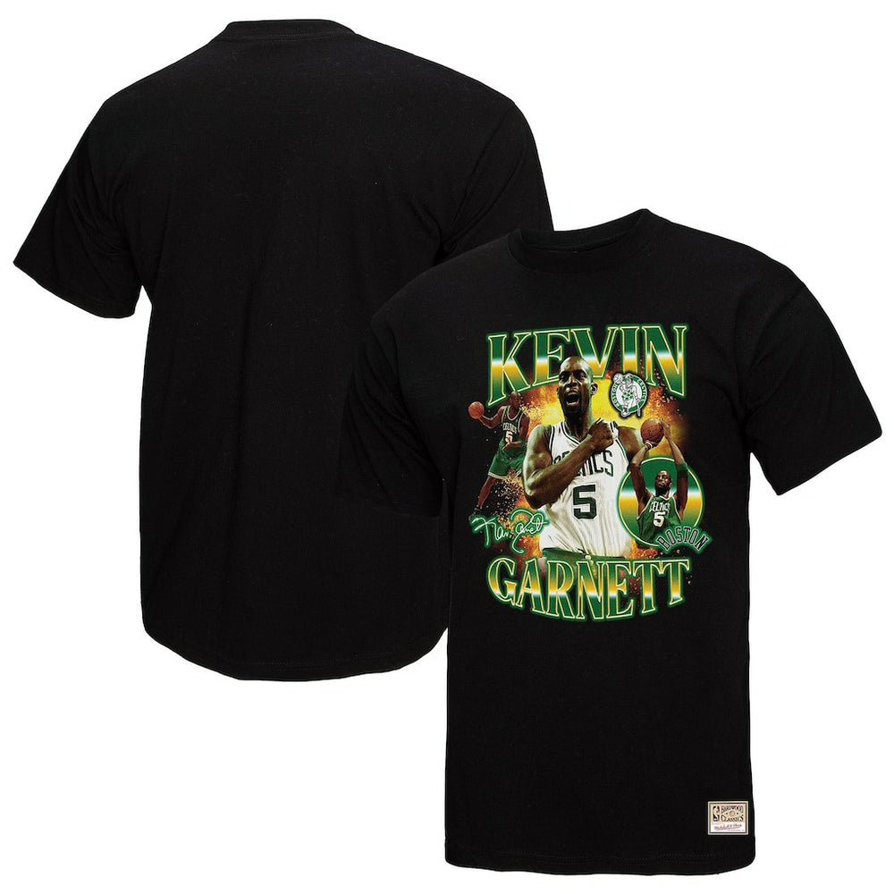 Mitchell & Ness Kevin Garnett Boston Celtics Collage T-Shirt Black