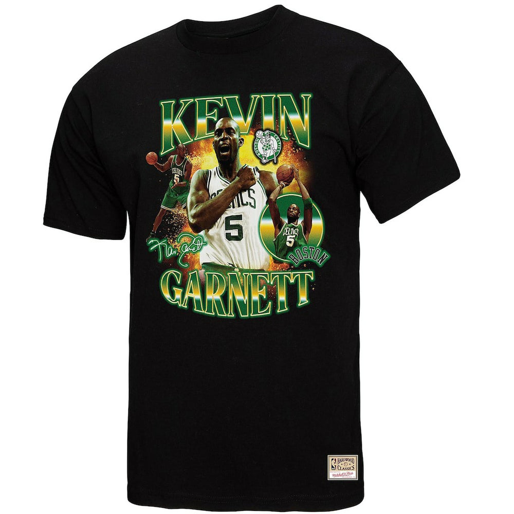 Mitchell & Ness Kevin Garnett Boston Celtics Collage T-Shirt Black
