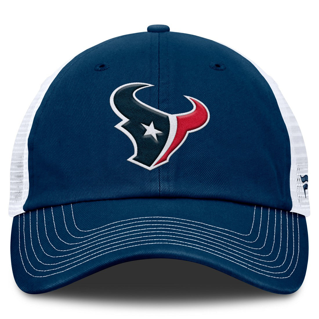 Houston Texans Trucker Adjustable Hat - Navy/White - Fanatics