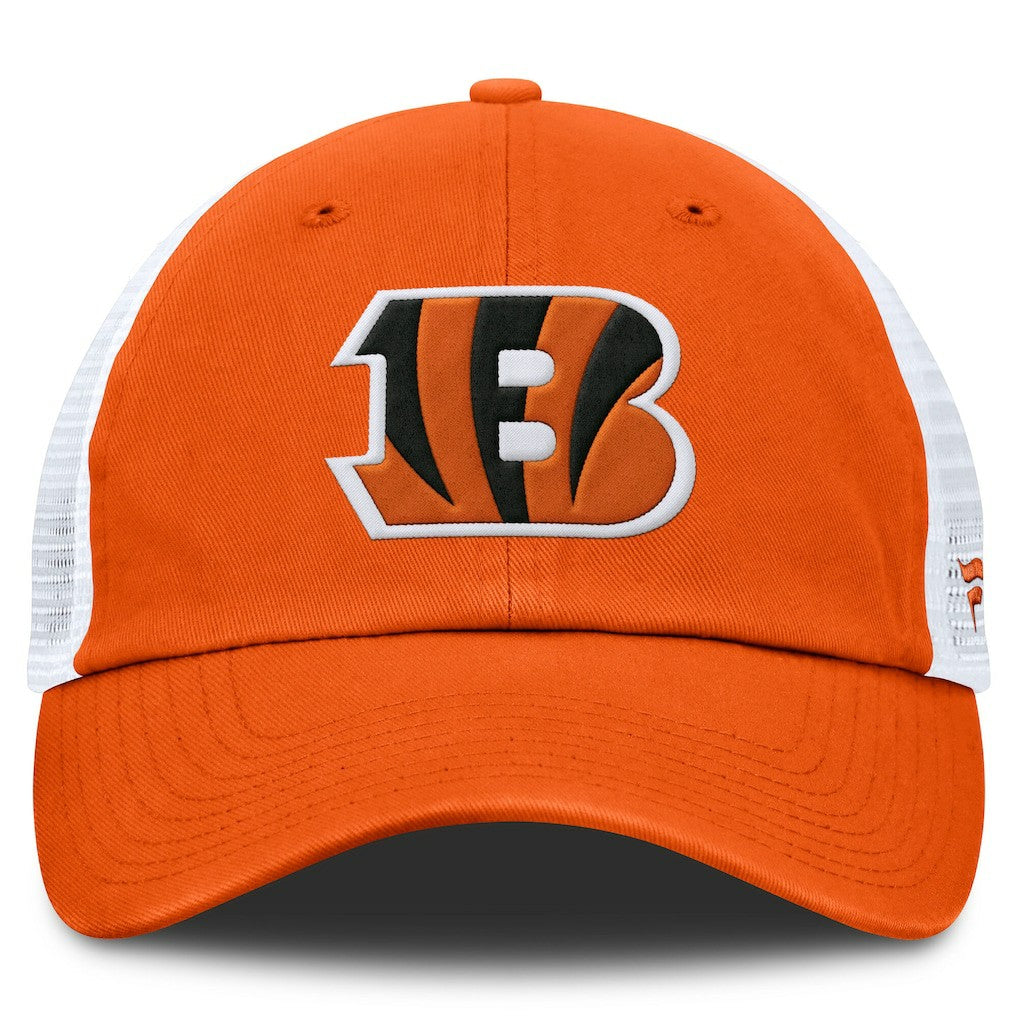 Cincinnati Bengals Trucker Adjustable Hat - Orange/White - Fanatics