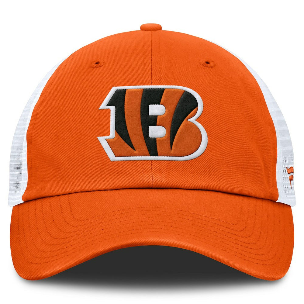 Cincinnati Bengals Trucker Adjustable Hat - Orange/White - Fanatics