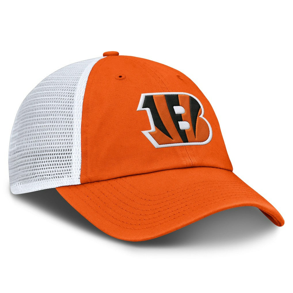 Cincinnati Bengals Trucker Adjustable Hat - Orange/White - Fanatics