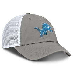 Detroit Lions Trucker Adjustable Hat - Gray/White - Fanatics