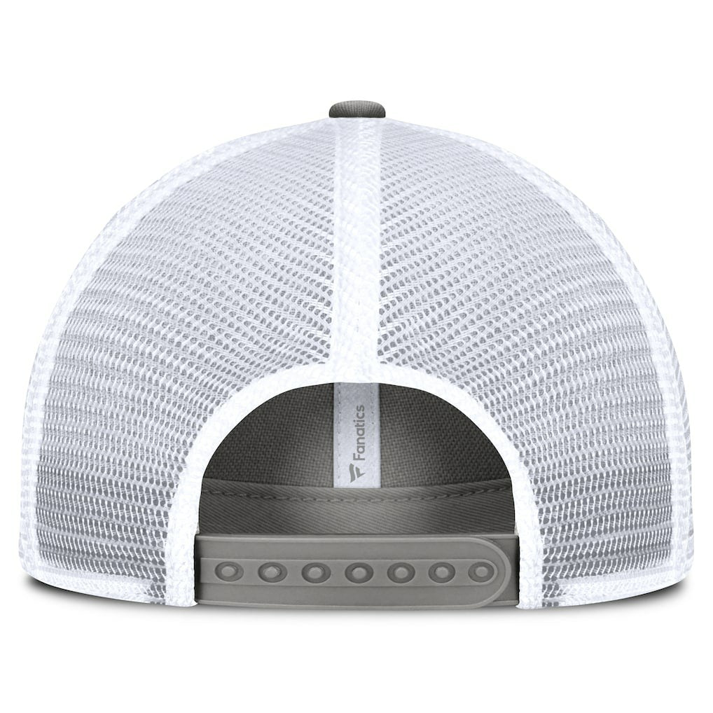 Detroit Lions Trucker Adjustable Hat - Gray/White - Fanatics