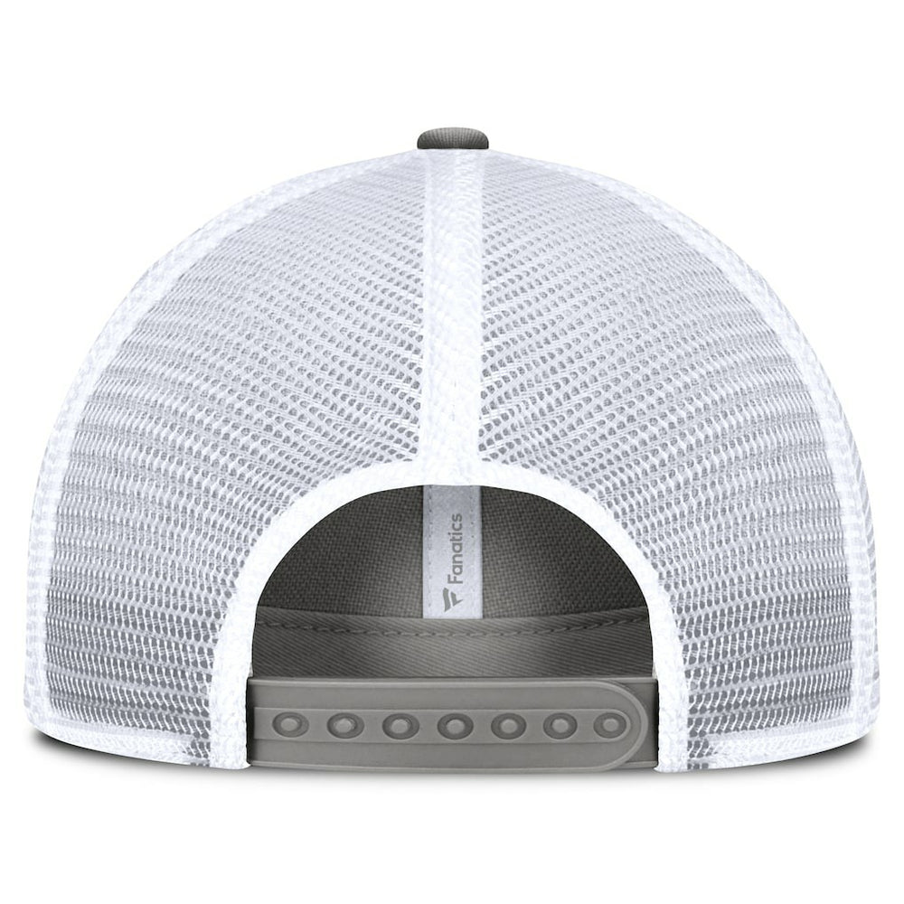Detroit Lions Trucker Adjustable Hat - Gray/White - Fanatics