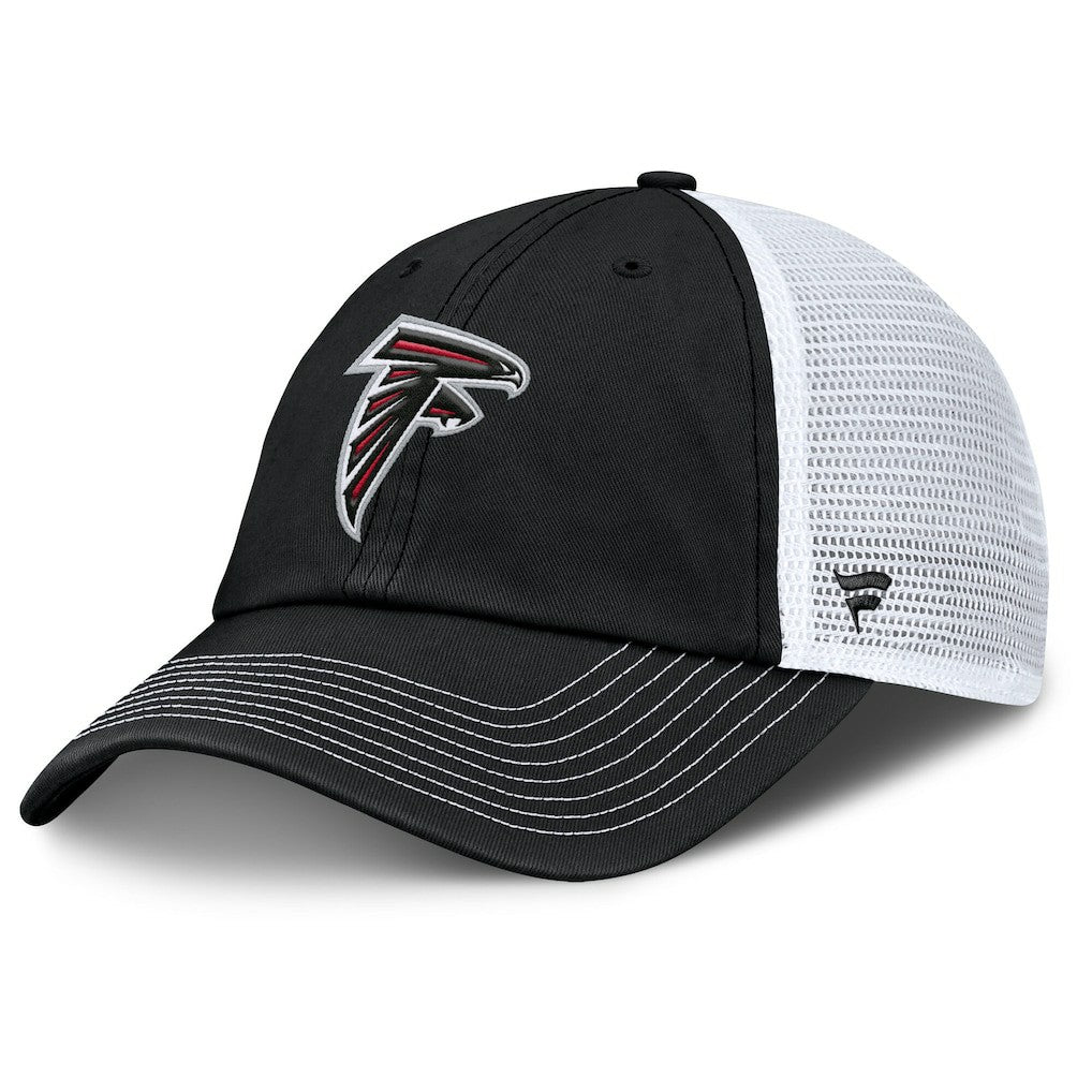 Atlanta Falcons Trucker Adjustable Hat - Black/White - Fanatics