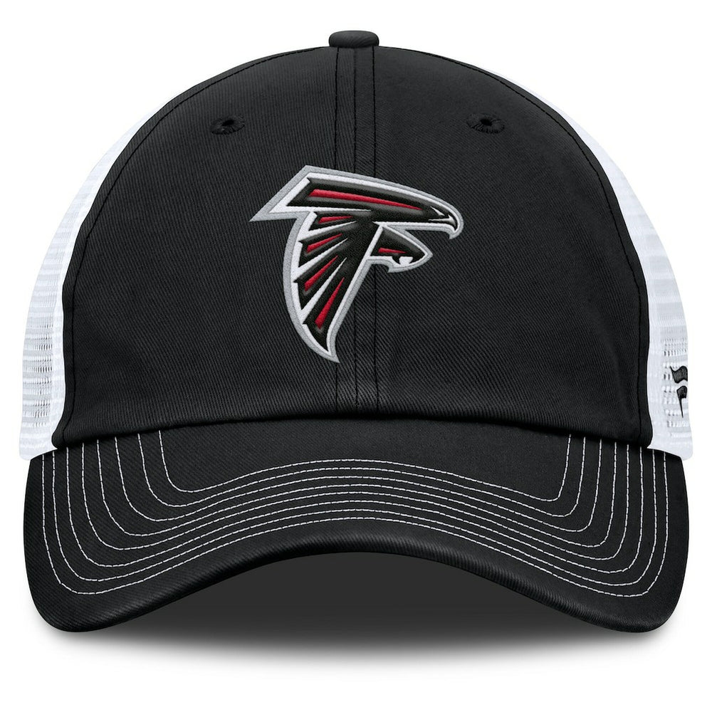 Atlanta Falcons Trucker Adjustable Hat - Black/White - Fanatics