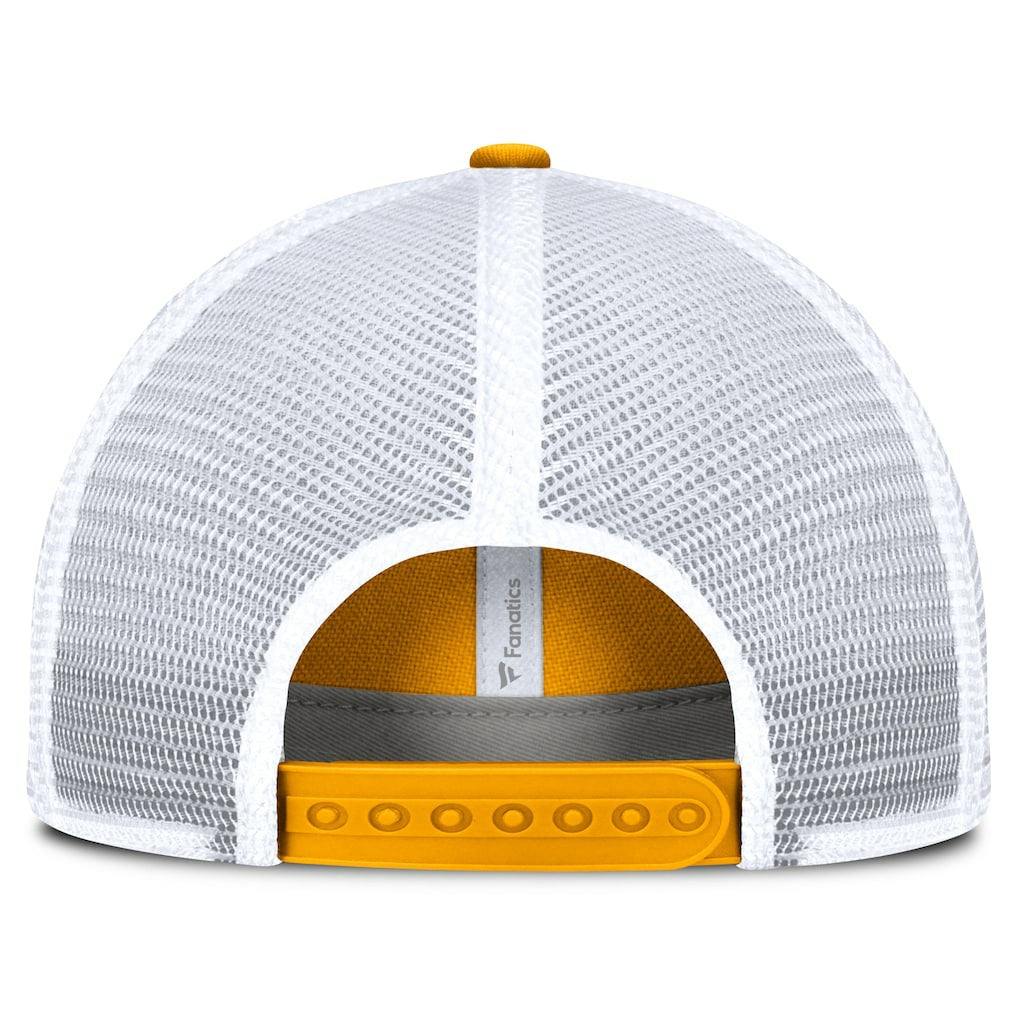 Los Angeles Chargers Trucker Adjustable Hat - Gold/White - Fanatics