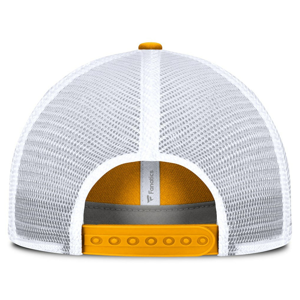 Los Angeles Chargers Trucker Adjustable Hat - Gold/White - Fanatics