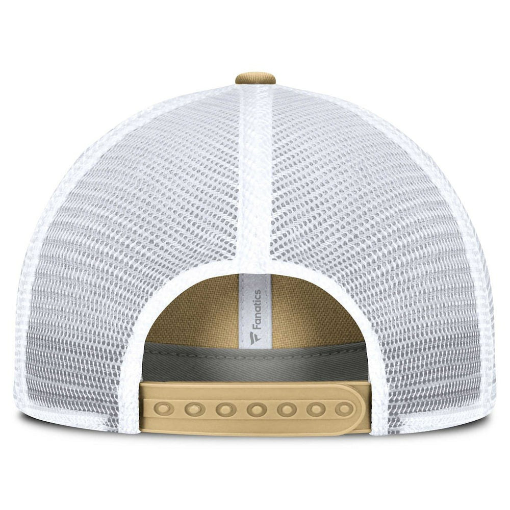 New Orleans Saints Trucker Adjustable Hat - Gold/White - Fanatics