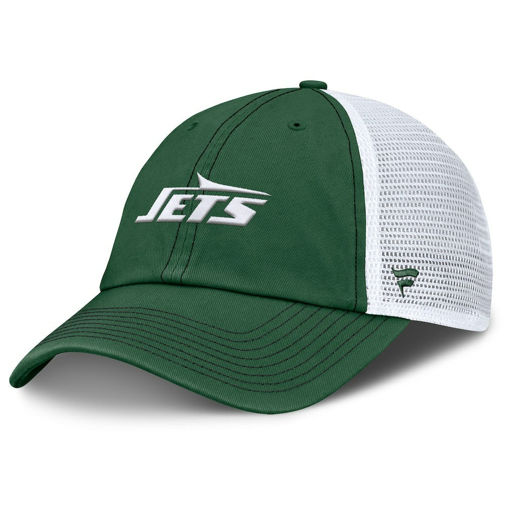 New York Jets Trucker Adjustable Hat - Green/White - Fanatics