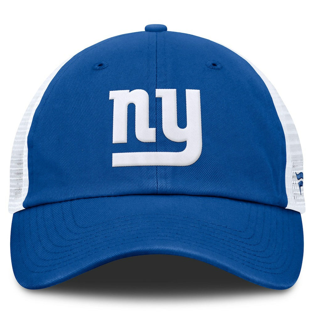 New York Giants Vintage Trucker Adjustable Hat - Royal/White - Fanatics