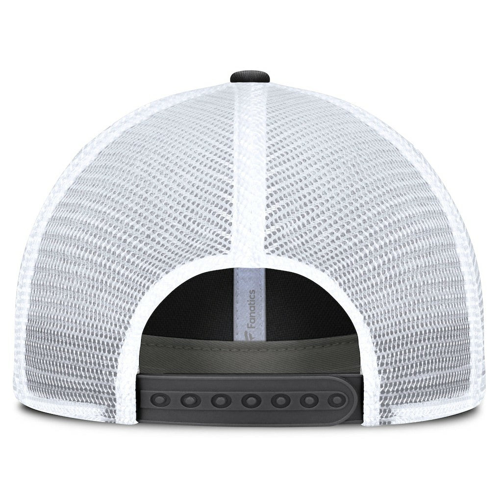 Cleveland Browns Basic Vintage Trucker Adjustable Hat - Gray/White - Fanatics