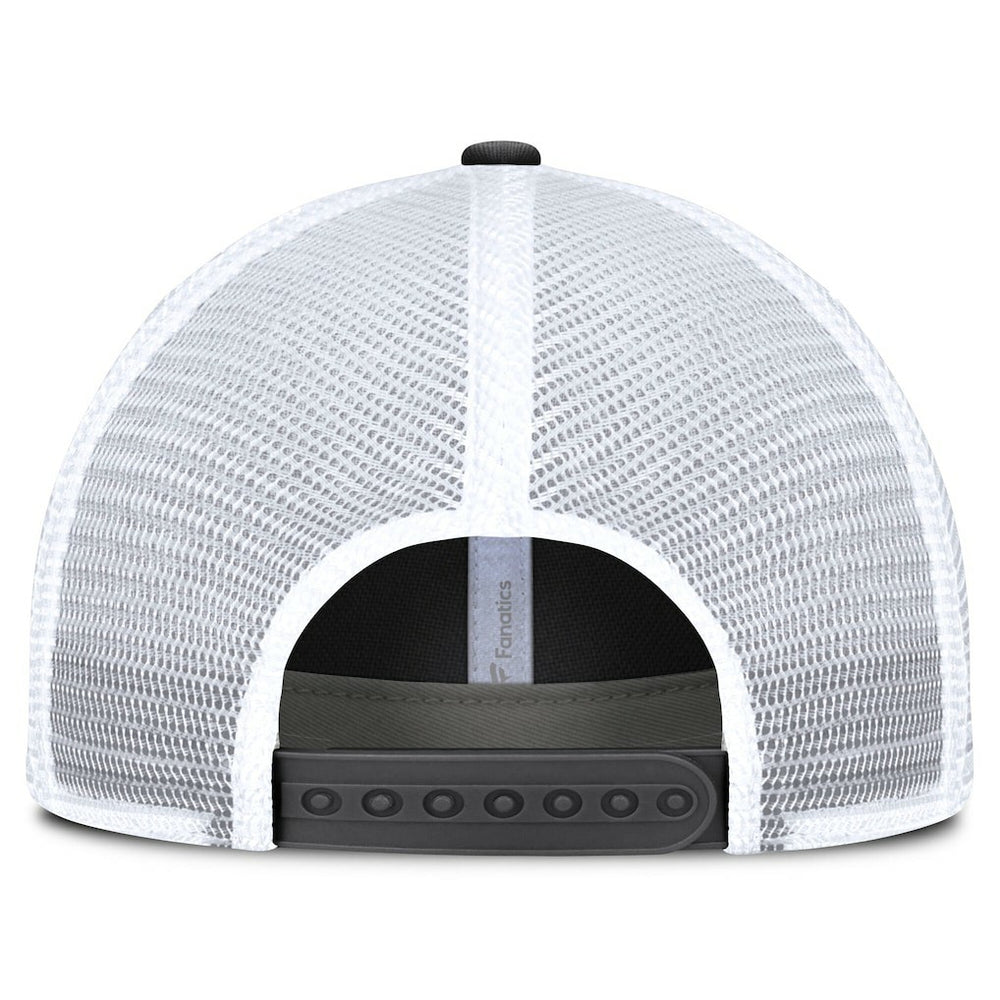 Cleveland Browns Basic Vintage Trucker Adjustable Hat - Gray/White - Fanatics