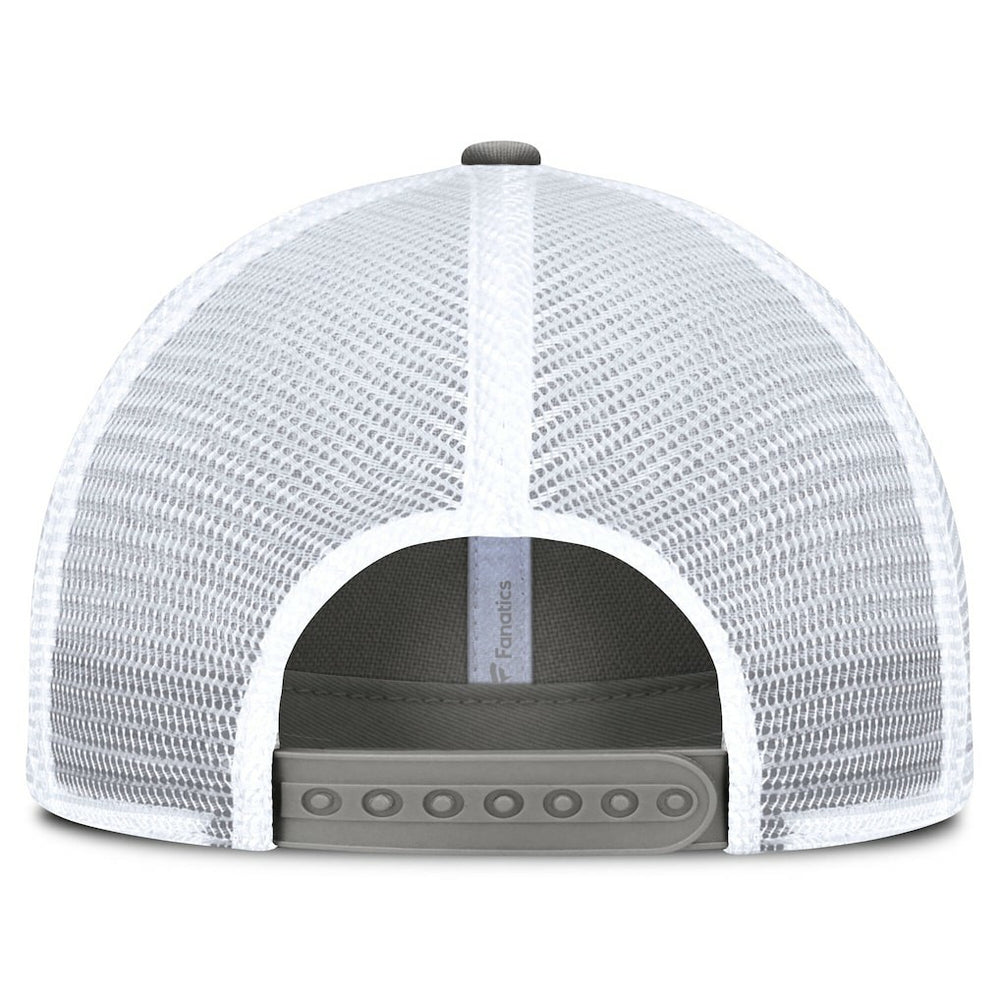 Philadelphia Eagles Vintage Trucker Adjustable Hat - Gray/White - Fanatics