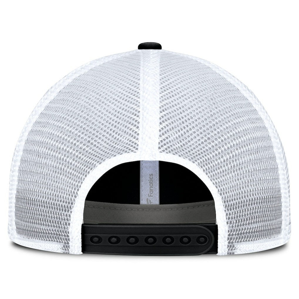 San Francisco 49ers Basic Vintage Trucker Adjustable Hat - Black/White - Fanatics