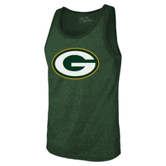 Jordan Love Green Bay Packers Majestic Threads Tri-Blend Player Name & Number Tank Top - Green - NFL