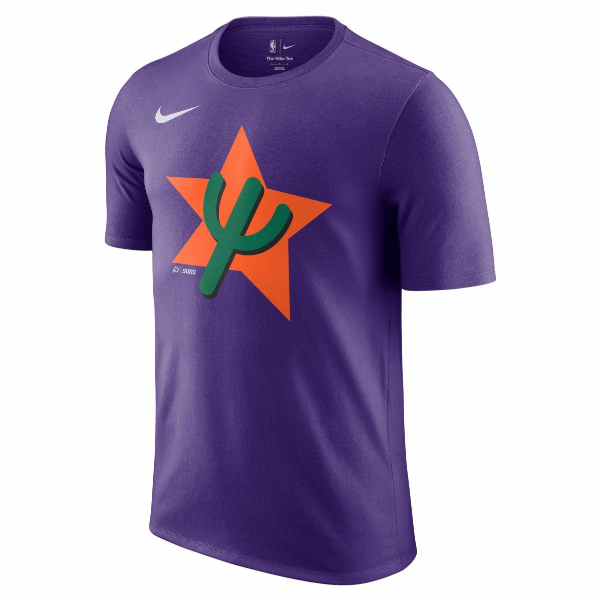 Nike Phoenix Suns 2024/25 City Edition Essential Logo T-Shirt Purple