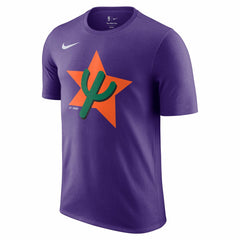Nike Phoenix Suns 2024/25 City Edition Essential Logo T-Shirt Purple