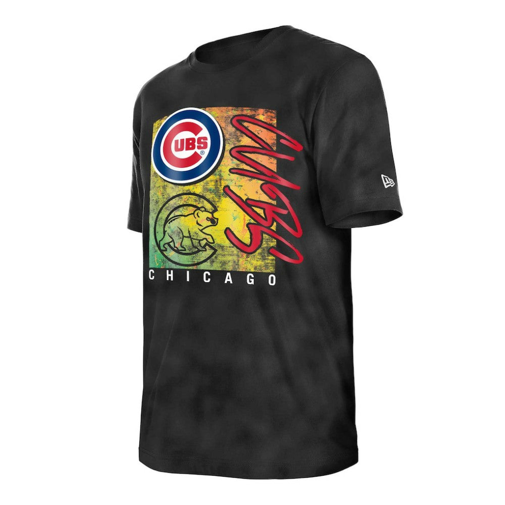 Chicago Cubs New Era Women's Sport Classics Enzyme Wash Oversized T-Shirt Online