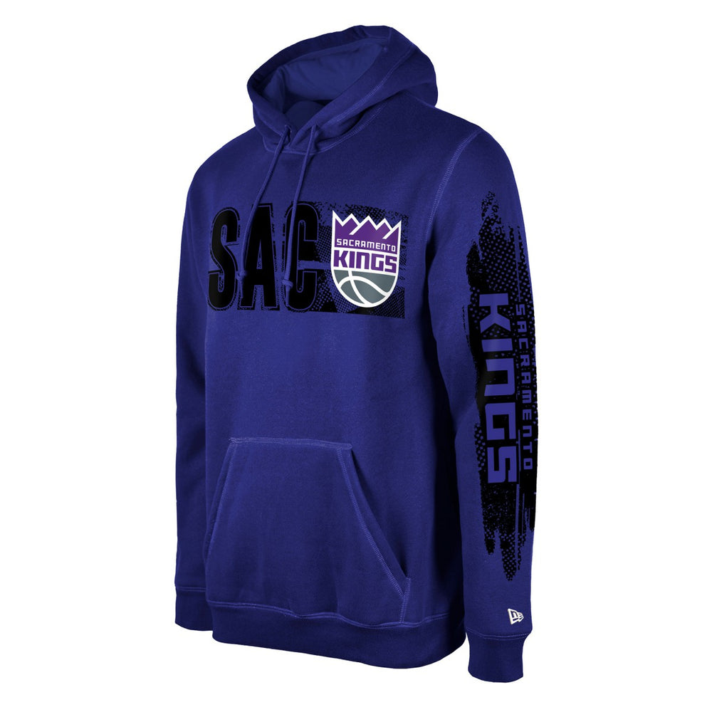 New Era Sacramento Kings Tip-Off Collection Pullover Hoodie Purple
