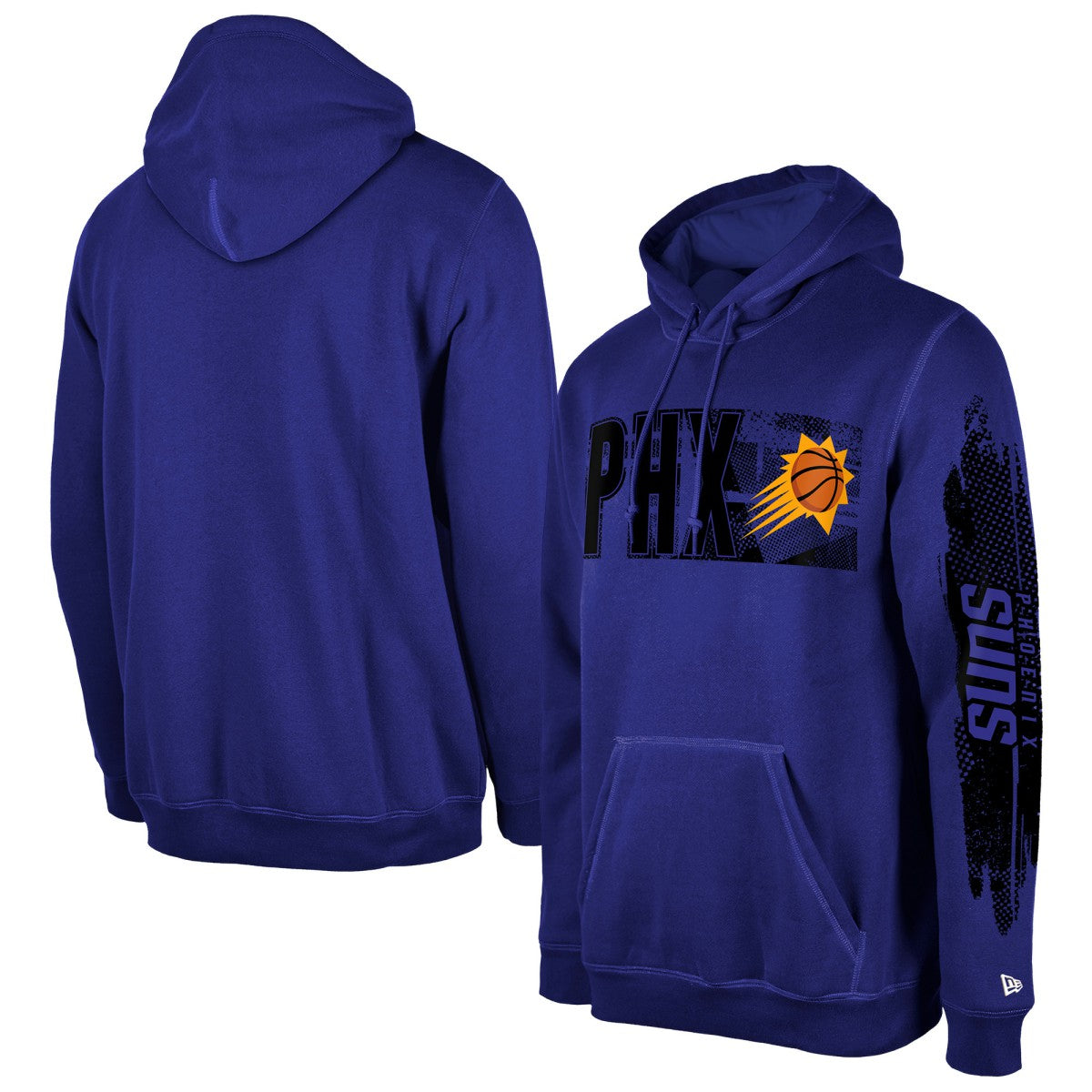New Era Phoenix Suns Tip-Off Collection Pullover Hoodie Purple