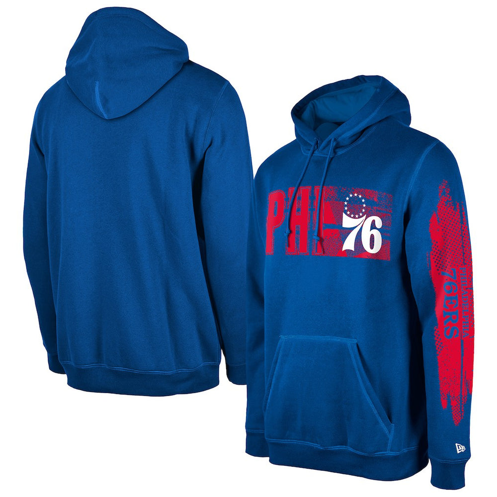 New Era Philadelphia 76ers Tip-Off Collection Pullover Hoodie Royal