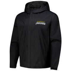 Jacksonville Jaguars Dunbrooke Tropic Waterproof Packable Full-Zip Hoodie Jacket  - Black - NFL