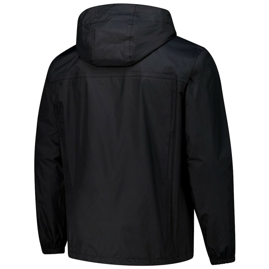 Jacksonville Jaguars Dunbrooke Tropic Waterproof Packable Full-Zip Hoodie Jacket  - Black - NFL