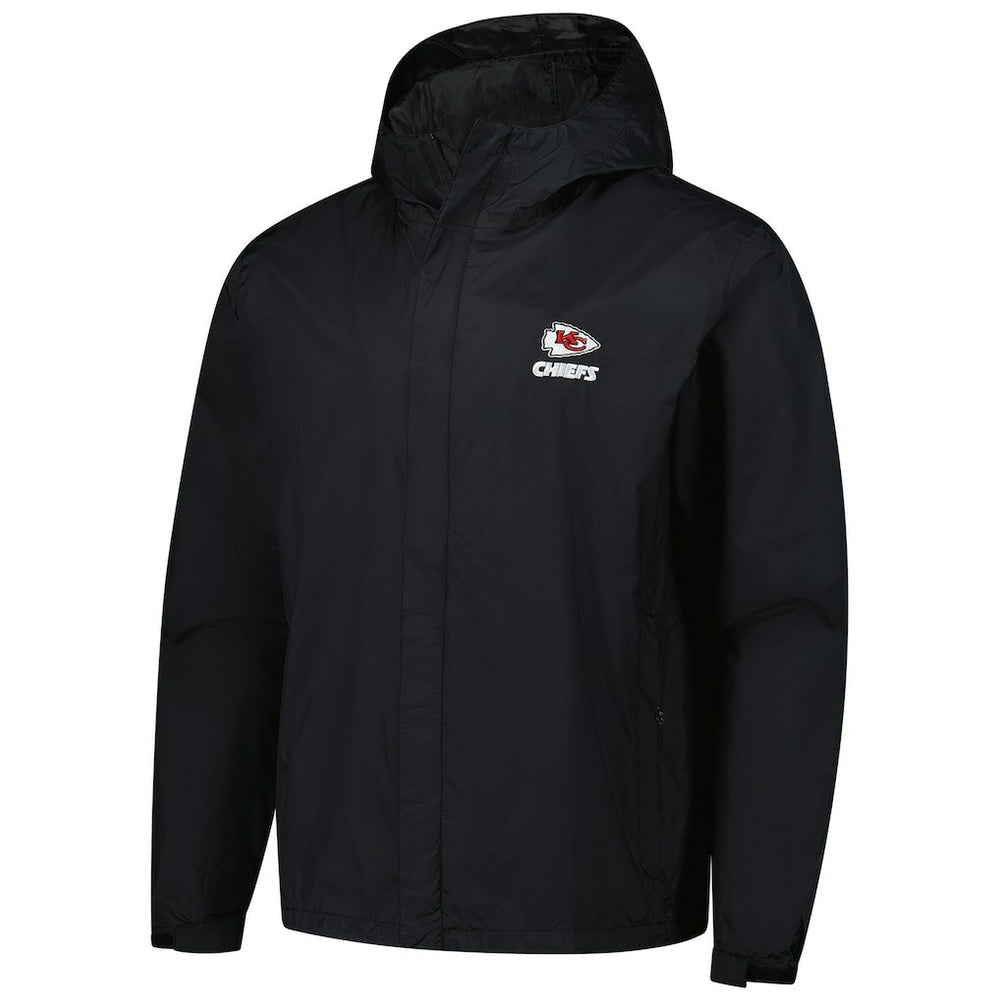 Kansas City Chiefs Dunbrooke Tropic Waterproof Packable Full-Zip Hoodie Jacket  - Black - NFL
