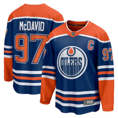 Connor McDavid Edmonton Oilers Fanatics Home Breakaway Jersey - Royal | Fanatics Clearance
