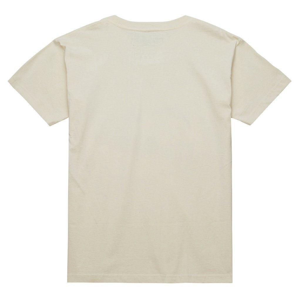 Mitchell & Ness New York Knicks Hardwood Classics Vintage Soul Crown Jewels T-Shirt Tan