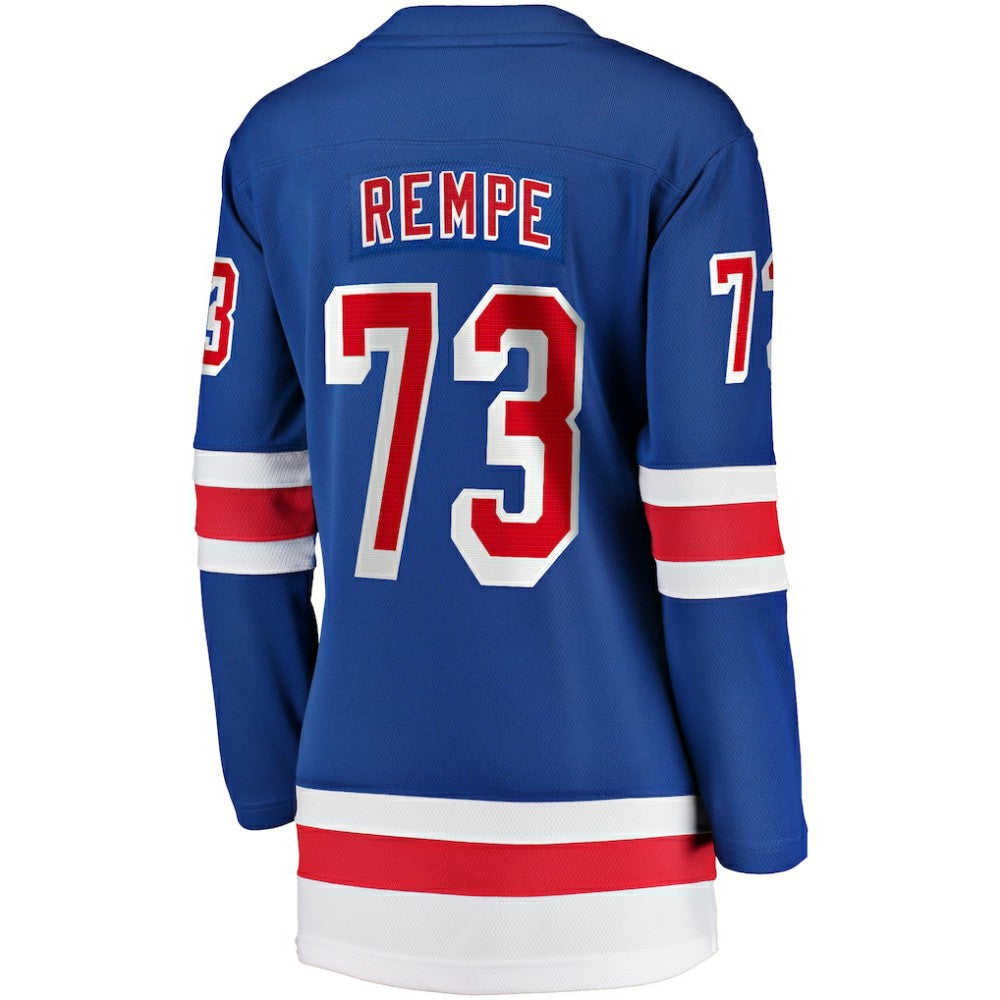 Matt Rempe New York Rangers Fanatics Women's Home Breakaway Jersey - Blue | Fanatics Clearance