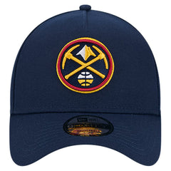 New Era Denver Nuggets A-Frame 9FORTY Adjustable Hat Navy