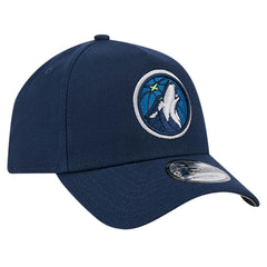 New Era Minnesota Timberwolves A-Frame 9FORTY Adjustable Hat Navy