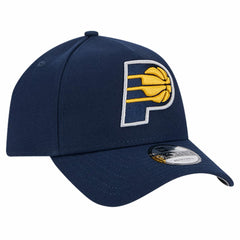 New Era Indiana Pacers A-Frame 9FORTY Adjustable Hat Navy