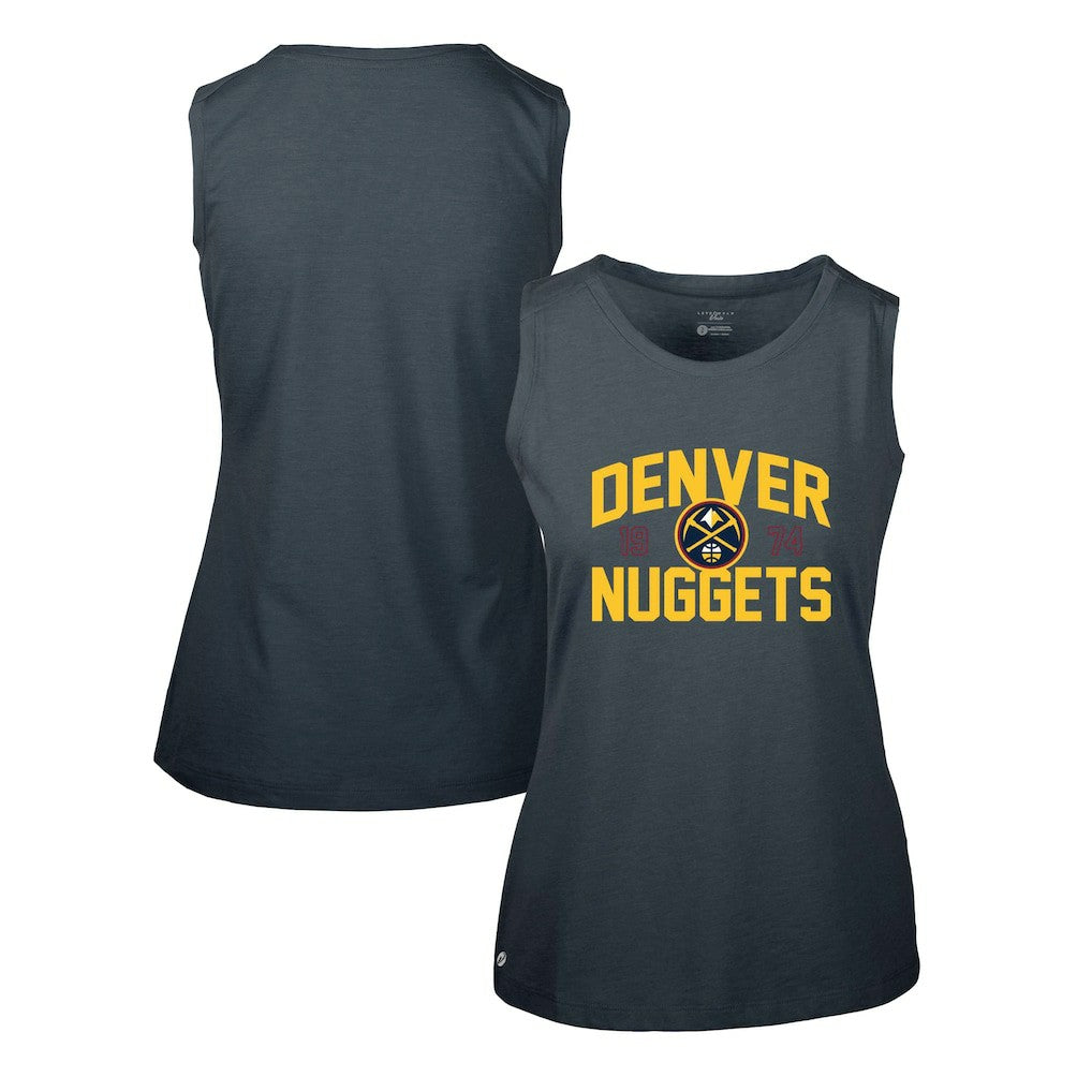 Denver Nuggets Levelwear Women's Macy Tank Top Navy